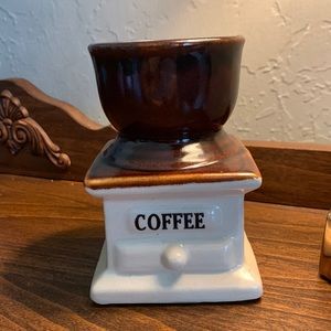 Planter: coffee grinder